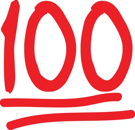 100 Emoji Png Isolated Pic Png Mart