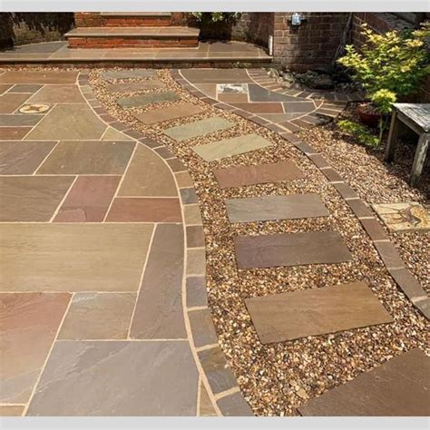 A Lovely Project Completed Using Our Raj Green Indian Sandstone With