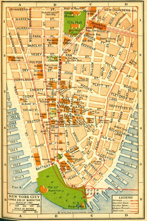 Portion of the national atlas of the united states of america. Historical New York City & Manhattan Maps