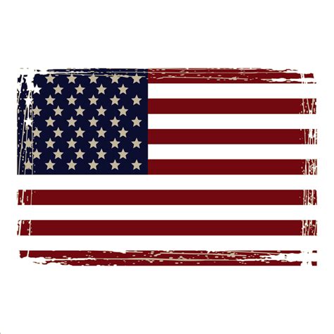 13 stripes and 50 stars in black and white. United States Flag Rules - Military with PTSD