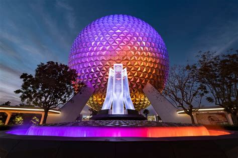 Walt Disney World Reveals First Look At Epcots New Entrance Fountain