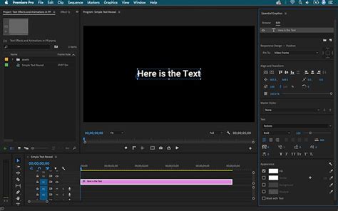 After effects is the far simpler approach, however it can still be done if premiere is your only piece of software. How to Create Text Effects and Animations in Premiere Pro