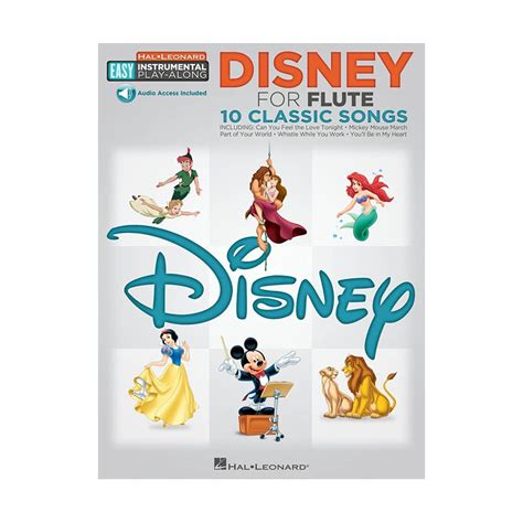Disney Instrumental Play Along For Flute