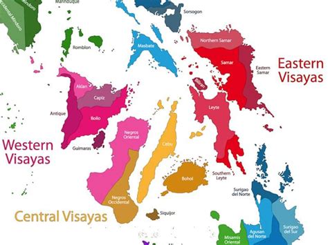 Visayas Map Luzon