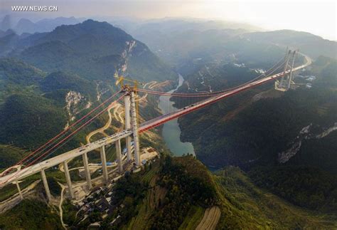 Qingshui River Bridge Under Construction In Guizhou Cn