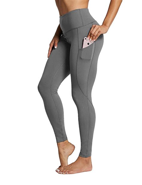 buy zuty fleece lined leggings women winter thermal insulated leggings with pockets high waisted