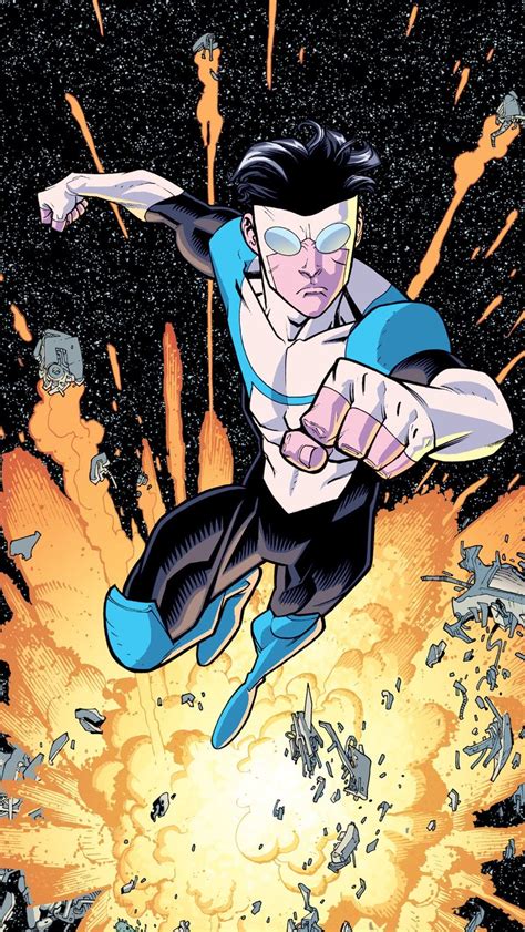 Invincible Mark Grayson Superhero Wallpaper Image Comics