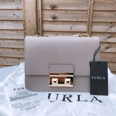 Furla Mini Bella Crossbody Sabbia Womens Fashion Bags And Wallets