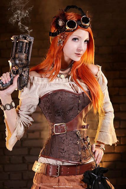 The Alternative Fashion Blog The Photography Of Marco Ribbe Steampunk Corset Steampunk Women