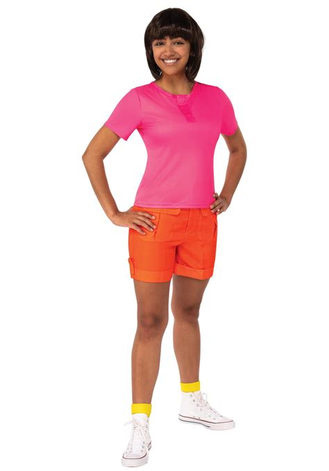 Dora The Explorer Dora Deluxe Costume For Adults Kids Halloween Costumes