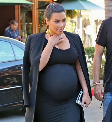 Kim Kardashian Flaunts Massive Pregnancy Boobs In New Instagram Photo
