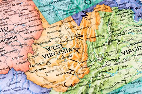 West Virginia Map Stock Photos Pictures And Royalty Free Images Istock