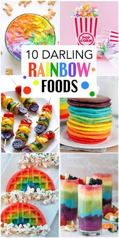 10 Darling Rainbow Foods Everyday Reading