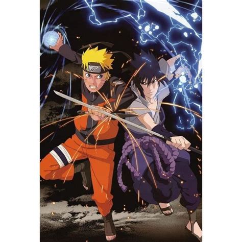 Puzzle Naruto Naruto Uzumaki Sasuke Uchiha 1000 Pièces Puzzle En Bois