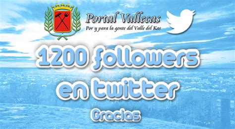 Más De 1200 Followers En Twitter Portal Vallecas