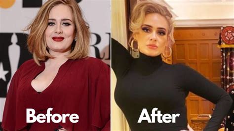 Adele Weight Loss Transformation Adele Before And After Weight