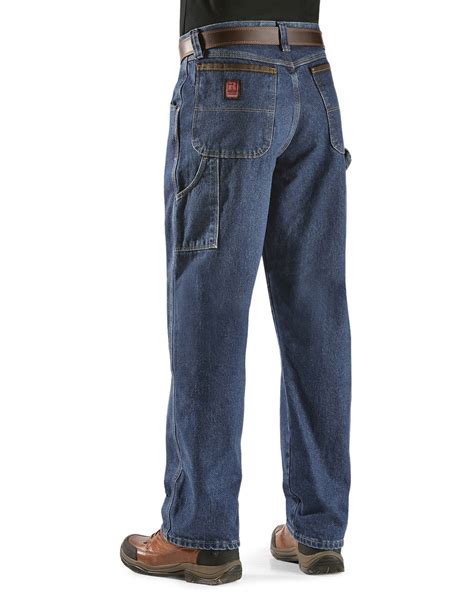 Wrangler Mens Jeans Riggs Workwear Relaxed Carpenter 3w020vi