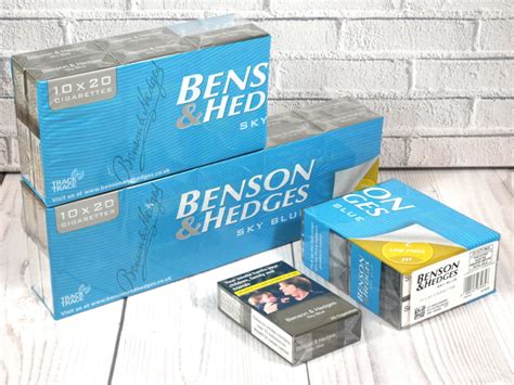 Benson And Hedges Sky Blue Kingsize 20 Packs Of 20 Cigarettes 400
