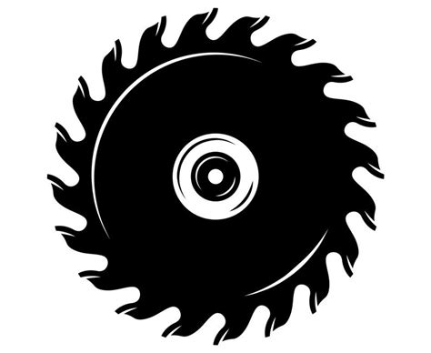 Saw Blade Vector At Collection Of Saw Blade Vector