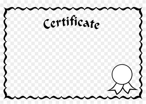 Certificate Borders And Frames Free Transparent Png Clipart Images