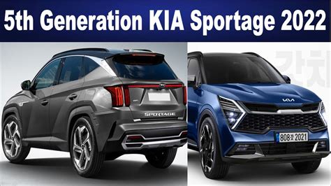 5th Generation Kia Sportage 2022 2022 Kia Sportage Redesign Kia