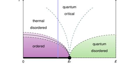 5 Phase Diagram Of A General Quantum Phase Transition Qpt At T 0 Download Scientific