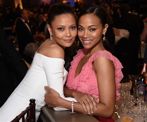 Even Zoe Saldanas Mom Confuses Her With Thandie Newton