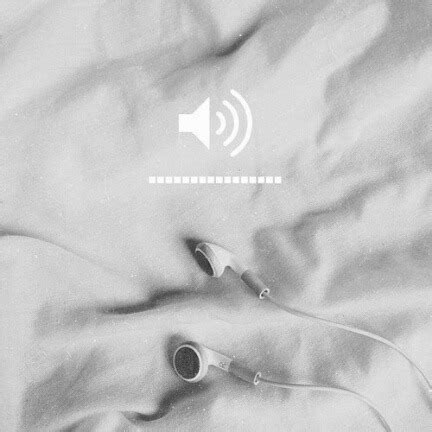 Aesthetic 300x300 image for spotify. Black and White music hipster lovely bands ipod escape pale volume head phones ear buds ...