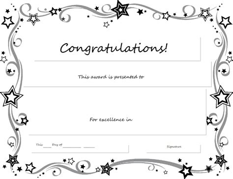 Congratulations Certificate Word Template Erieairfair With Regard For