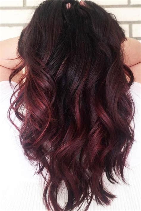 Hair Color 2017 2018 Black Cherry Hair Redhair Ombre ️ Want To Catch