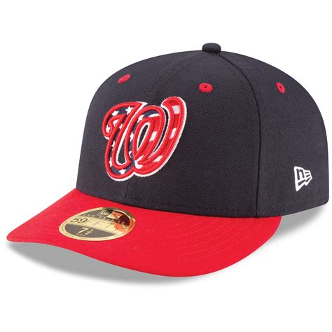 Washington Nationals New Era Alternate Authentic Collection On Field