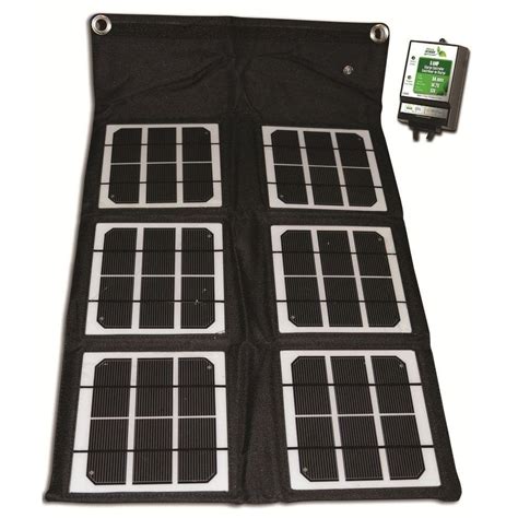 Nature Power 18 Watt Folding Solar Panel With 8 Amp Charge Controller