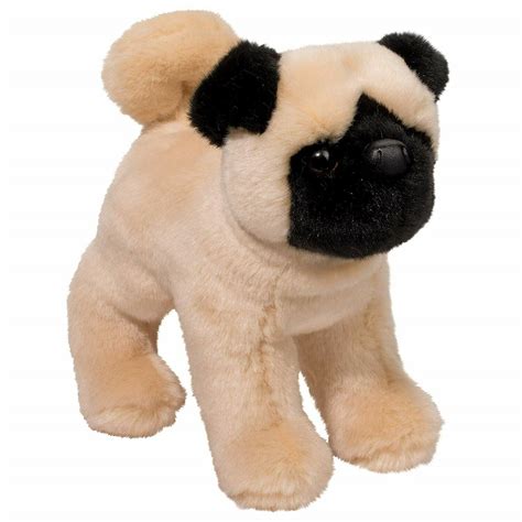 Douglas Cuddle Toys Bardo The Pug 1723 Stuffed Animal Plush Toy