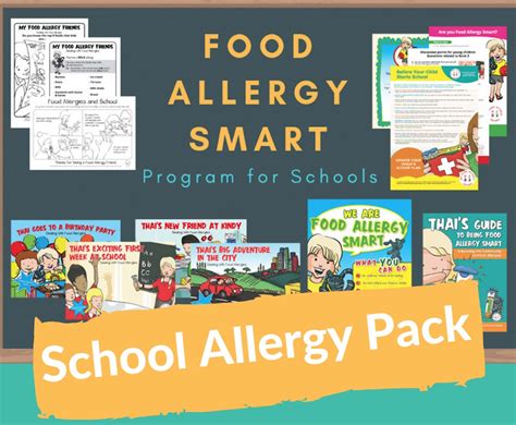 School Allergy Pack My Food Allergy Friends