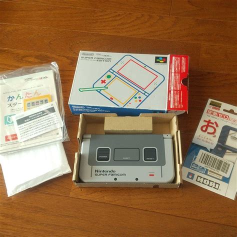 Nintendo New 3ds Ll Xl Super Famicom Edition Limited Console Game Ntsc
