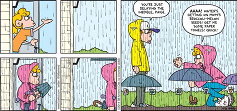 Wholl Stop The Rain Gardening Spring Foxtrot Comics By Bill Amend