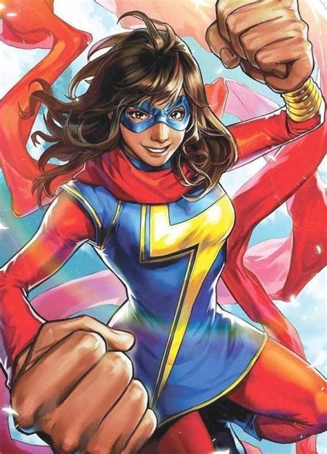 kamala khan as ms marvel by sujin jo ms marvel kamala khan ms marvel kamala khan