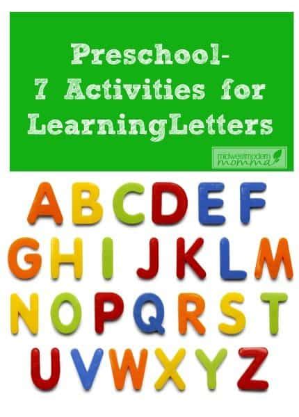 7 Ways To Help Preschoolers Learn The Alphabet