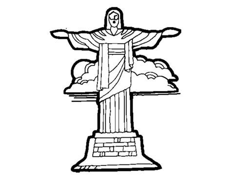 Desenhos Do Cristo Redentor Para Imprimir E Colorir Pintar Hot