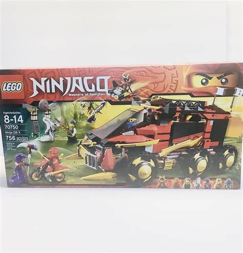 Lego Ninjago Ninja Db X 70750 Spinjitzu 6 Wheeler Ebay