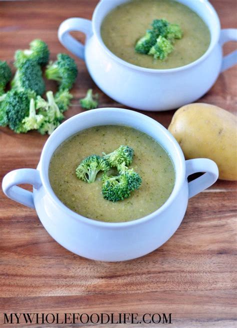Creamy Broccoli Potato Soup My Whole Food Life