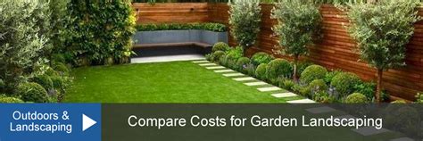 Garden Landscaping Cost Home Improvement Costs