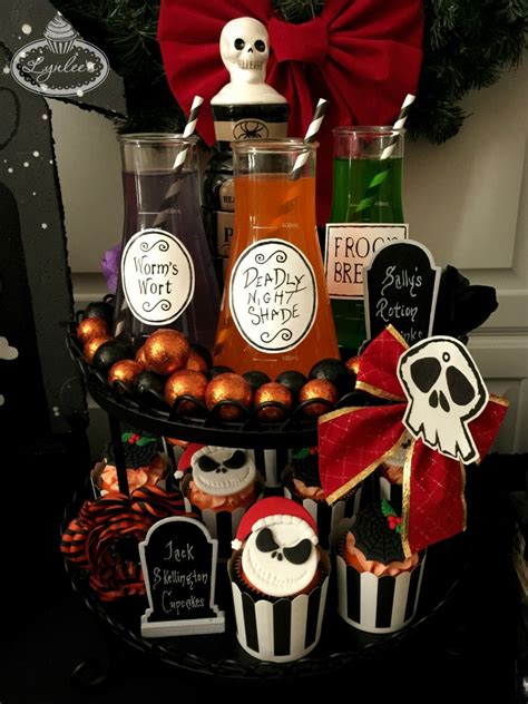 Find festive halloween décor for your home or yard. Nightmare Before Christmas Party Ideas — Lynlees