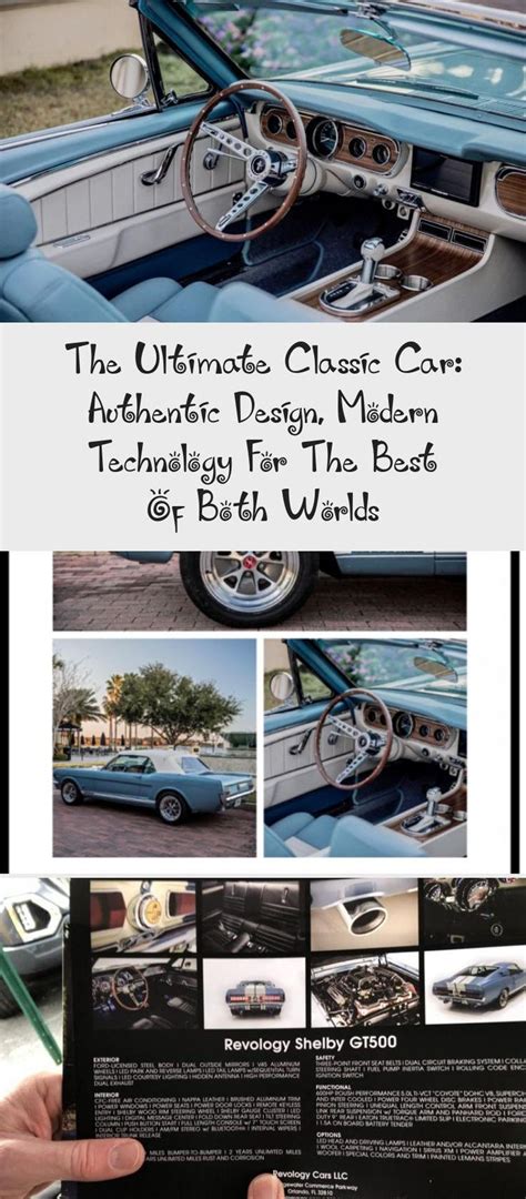 The Ultimate Classic Car Authentic Design Modern Technology For The