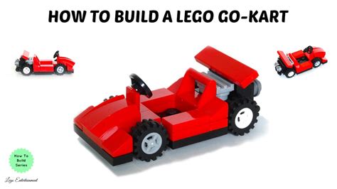 How To Build A Lego Go Kart Tutorial Youtube