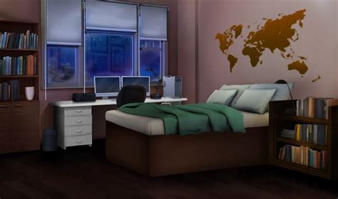 Anime Bedroom Backgrounds Anime Bedroom By Shinasty On Deviantart
