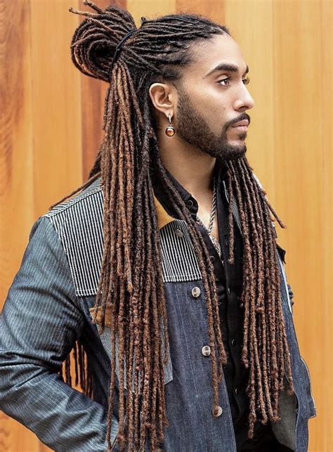 Black Man With Long Dreads