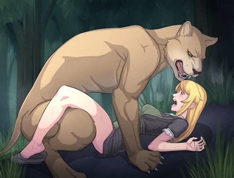 Rule 34 Bestiality Blonde Hair Claires Quest Female Feral On Female