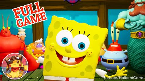 Spongebob Battle For Bikini Bottom Rehydrated Full Game Walkthrough