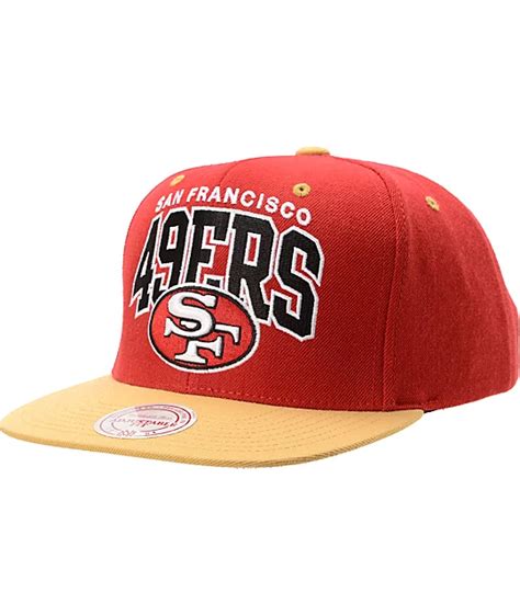 Nfl Mitchell And Ness San Francisco 49ers Snapback Hat Zumiez